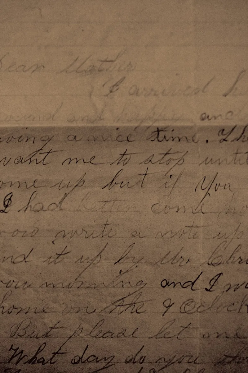 A Suitcase, Sixty Years, and Every Word She Ever Sent Me: Painting the Family Archive